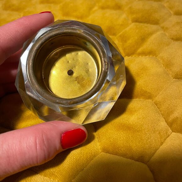 Vintage crystal table lighter - Picture 6 of 7